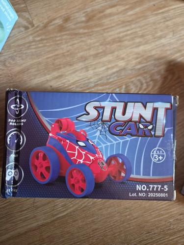 Spiderman stunt car kids - rc,