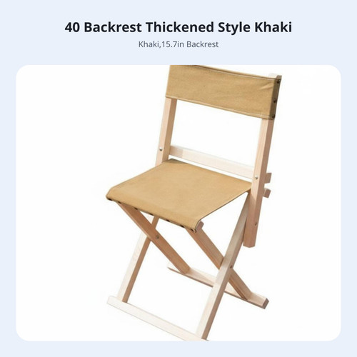 Wooden frame canvas chair - frame,
