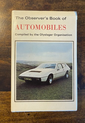 Observer book automobiles - book,