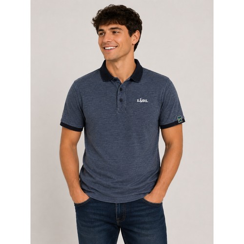 Lidl organic cotton polo - cotton, shirt