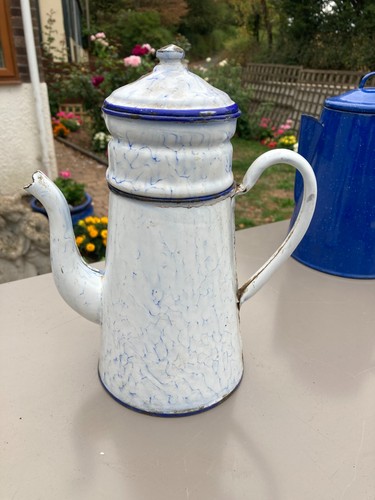 Gorgeous french vintage enamel - french,