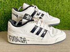 Adidas Forum Low Capital Bra Men's GW4526 white Leather Rare Trainers UK Size 9