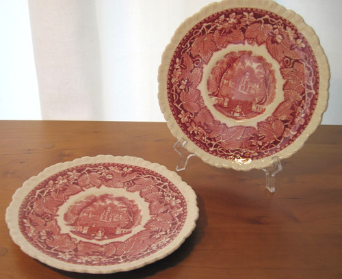 Mason vista pink saucers - vista,