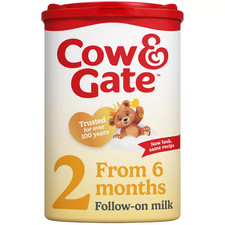 Cow & Gate 2 Follow On Baby Milk Formula Powder 6-12 Months 800g*4