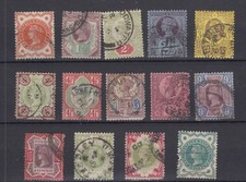 GB QV 1887/1900 Jubilee Set