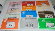 13 DIFFERENT GUERNSEY STAMP PRESENTATION PACKS FROM 1975-1981