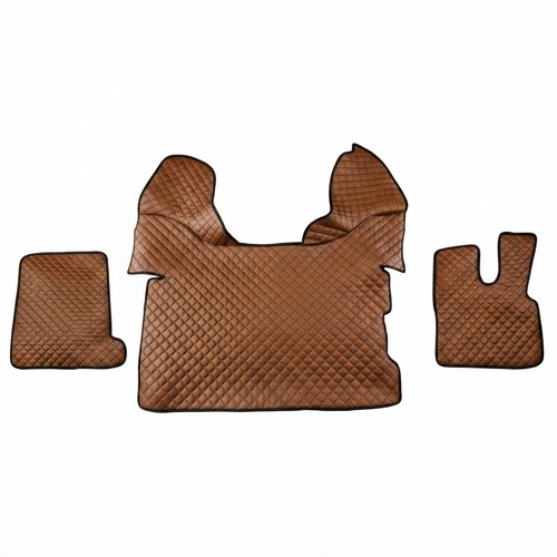 Brown floor mats eco - brown,
