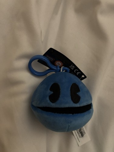 Small blue pacman ghost