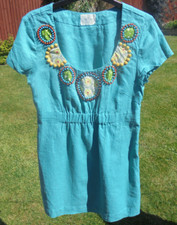 BODEN Beaded Neck Kaftan size