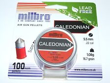 Milbro JET Caledonian Pointed Lead Free Pellets .177 .22 Hunting Pistol Rifle