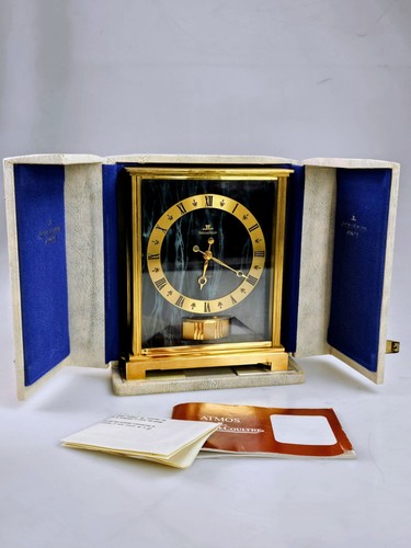 Brass atmos clock jaeger - clock,