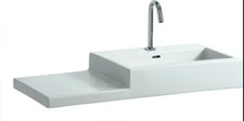 8184310001041- Laufen Living City Basin w/ Shelf 100 x 46cm One tap hole 40cm