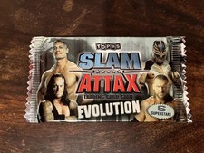 5 packs WWE Super Slam Attax