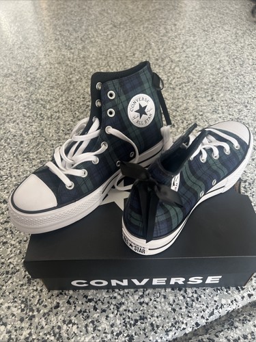 Converse plaid high top with - converse,