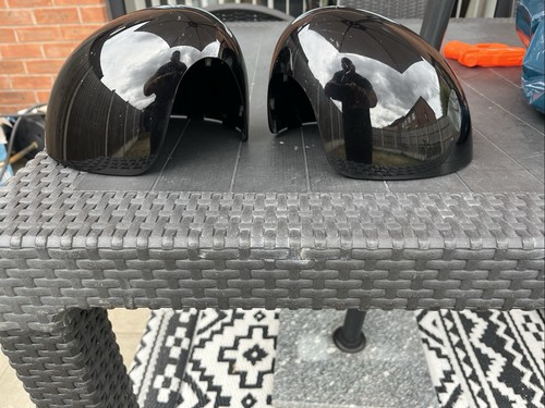 Mini mirror caps gloss - mini, black