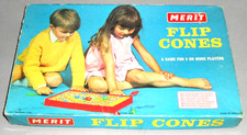 VINTAGE Flip Cones Board Game