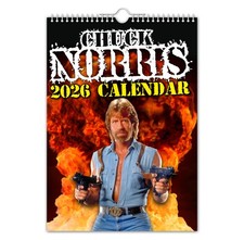 2026 Calendar - Chuck Norris