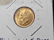 🌟 1955 Mexico 5 Pesos GEM