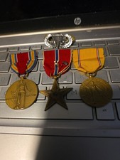 WW2 MEDALS+ BRNZ STAR