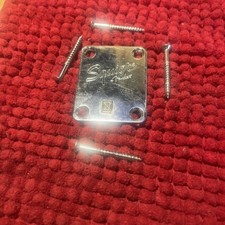 ‼️Squier By Fender slanted Logo Neck Plate ‼️