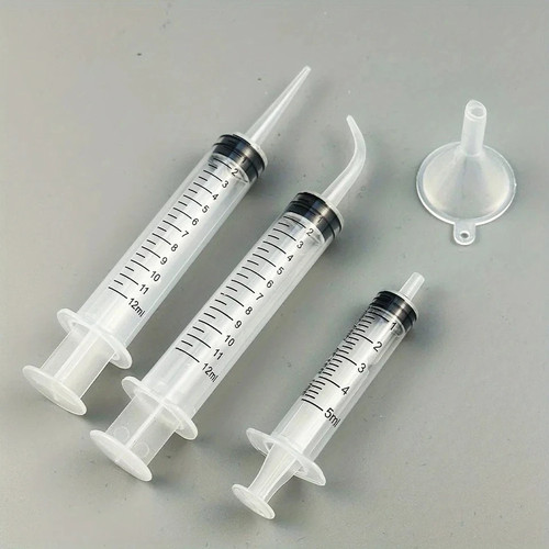 Curved tip syringe - curved,