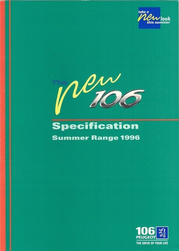Peugeot 106 specifications - 106,