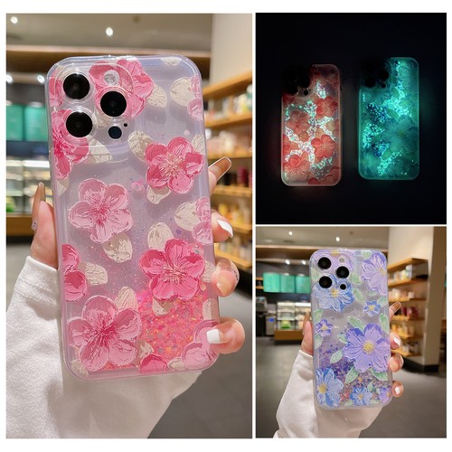 Moving liquid glitter phone - glitter,