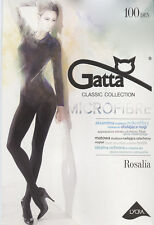 Classic Opaque Microfibre Tights 100 Denier Gatta "ROSALIA"