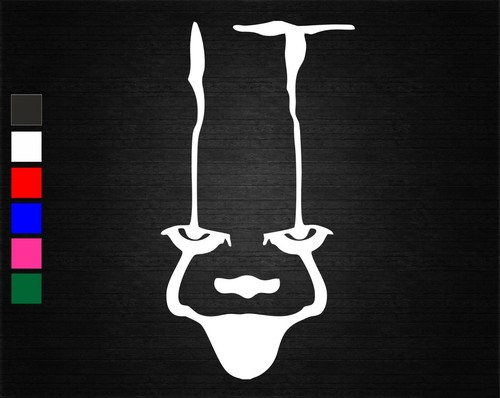 Pennywise clown vinyl decal - pennywise, it