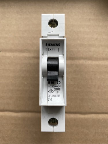 Siemens 5sx41 type mcb - b,