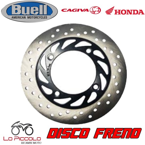 Rear brake disc honda - rear, silver