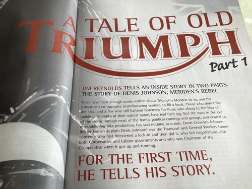 Old triumph meriden rebels - old,