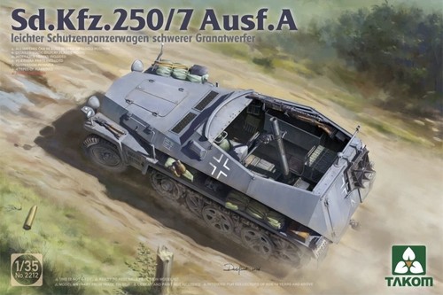Takom kfz 250 - sd.kfz.250/7, ausf.a