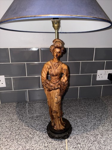 Vintage japanese caved wood - japanese,