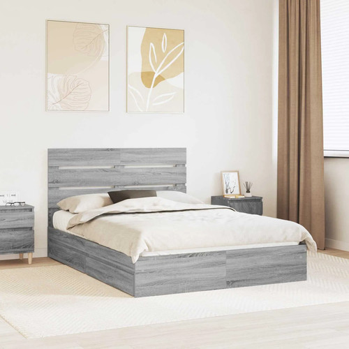 Storage bed grey sonoma - storage,