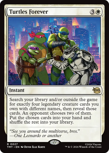 Turtles forever mtg - forever, [teenage