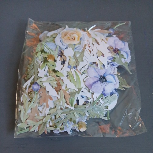 Job lot crafting supplies card - job,