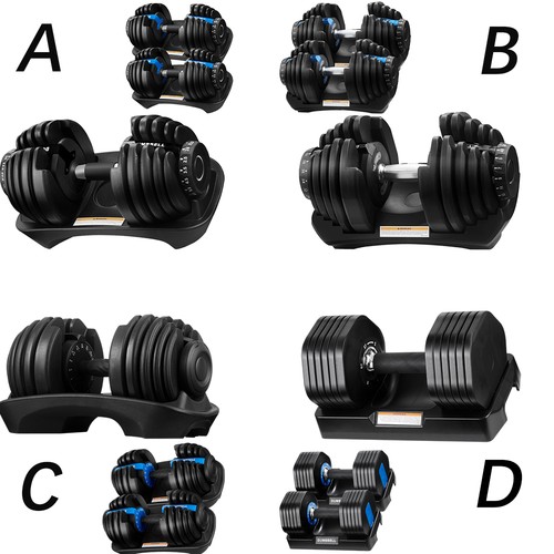 Adjustable dumbbell 40kg - dumbbell, 12/24/40kg