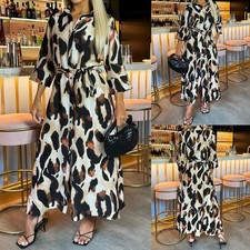 UK Women Plus Size Leopard