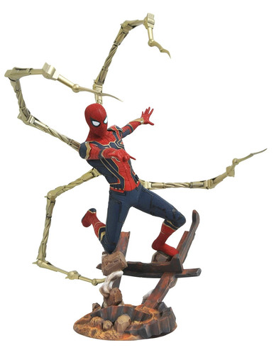 Marvel premier iron spider man - iron, spider-man