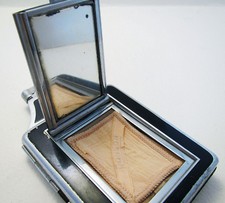 Rare Ronson ART DECO Cigarette Lighter Compact Combination Enamel Case Vintage