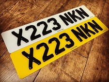 4D GEL PAIR OF NUMBER PLATES