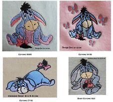 Eeyore Designs (A) - Embroidered & Personalised Fleece Baby Blanket/Throw