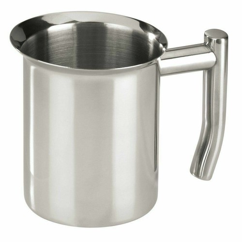Stainless steel milk frothing - milk,