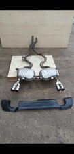 BMW 335i TWIN EXHAUST SYSTEM M3 REPLICA WTHE BUMPER TRIM