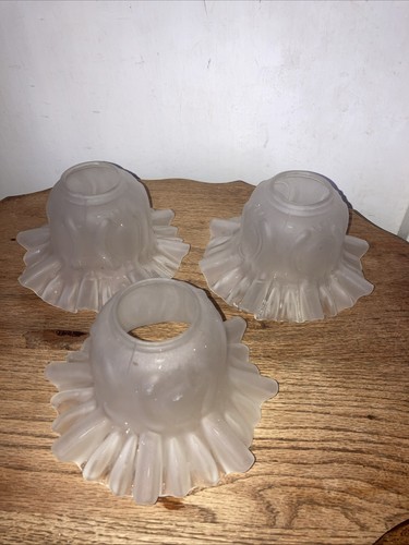 Vintage frosted frilled art - vintage,