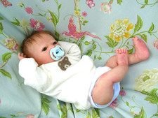 Reborn partial silicone baby