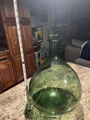 Antique 1820s green glass - antique,