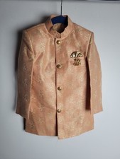 Peach and Gold Aagam Ethnics