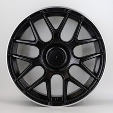 18" x 8  black alloy wheels